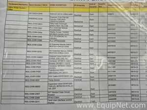 Lot of Chilled Water System Spare Parts and Production Oven - Pallet No 31 and 36