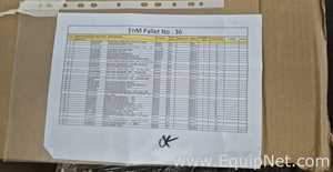 Lot of Chilled Water System Spare Parts and Production Oven - Pallet No 31 and 36