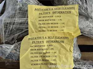 Lot of Drum and IBC Agitator, Bead Mill Filters - Pallet No77