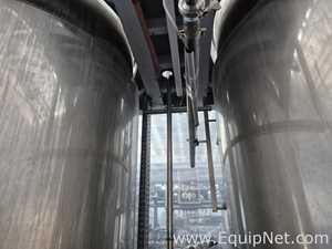 Netzsch 6000L Formulation 2 High Speed Mixing Vessel 5121 - Skid 4-1 Cooling-Buffer Transfer Station