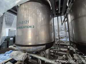 Netzsch 6000L Formulation 2 High Speed Mixing Vessel 5121 - Skid 4-1 Cooling-Buffer Transfer Station