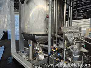 Netzsch 6.000 Lt Mixing Vessel with Self-Cleaning Filter and Electrical Board - Formulation Skid 4-2