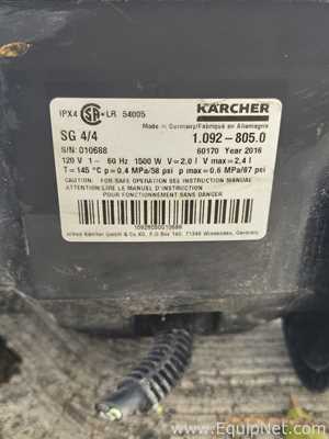 Equipo o Suministro para Mantenimiento Karcher SG/4/4