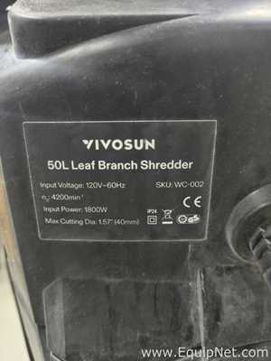 Triturador Vivosun 50L LEAF BRANCH SHREDDER