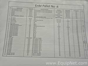 lot of Process Flexible Hose Fitting ,Air Tubings, Actuator and Emergency Light - Pallet No 04