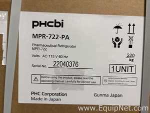 Refrigeradores PHCBI MPR-722-PA. Sin usar