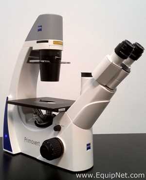 Carl Zeiss Primovert Inverted Phase Contrast Miscroscope