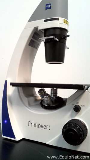 Carl Zeiss Primovert Inverted Phase Contrast Miscroscope