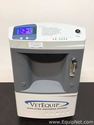 VetEquip OxyVet O2 Concentrator Anesthesia