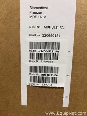 Congelador PHCBI MDF-U731-PA. Sin usar