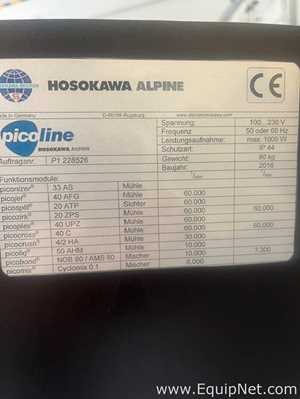 Línea de Fresadora Hosokawa Alpine Alpine