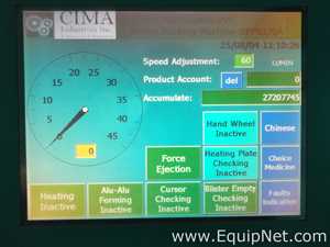 CIMA DPPS170A ALU - PVC Blister Packing Machine