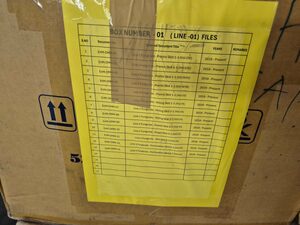 Linie Los aus  MRO/Reparaturteil Various 