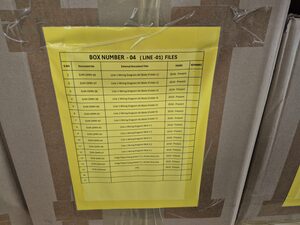 Linie Los aus  MRO/Reparaturteil Various 