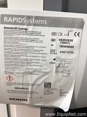 Siemens RapidPoint 500e Blood Gas Analyzer