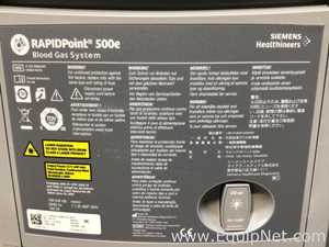 Siemens RapidPoint 500e Blood Gas Analyzer
