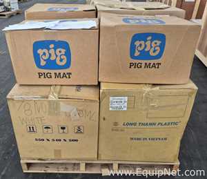 Lot of Absorbant Mat, Sock and Sample Bottles - Pallet No 72