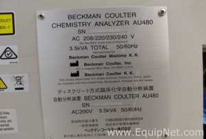 Beckman Coulter AU480 Clinical Chemistry Analyzer