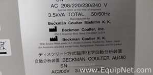 Beckman Coulter AU480 Clinical Chemistry Analyzer