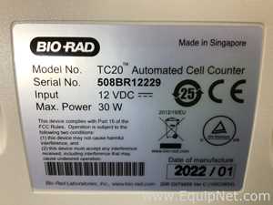 Contador Eletrônico Bio-Rad TC20