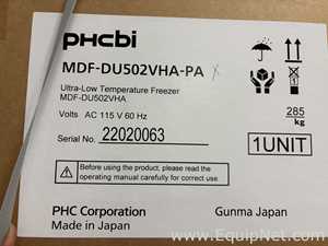 Congelador PHCBI MDF-DU502VHA-PA. Sin usar