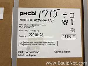Freezer PHCBI MDF-DU702VHA-PA. Sem Uso