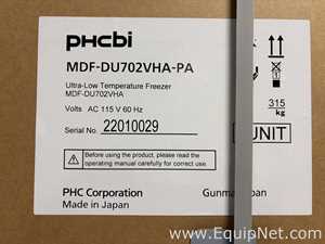 Congelador PHCBI MDF-DU702VHA-PA. Sin usar