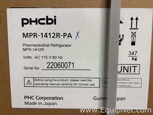 Unused PHCBI MPR-1412R-PA Pharmaceutical Refrigerator