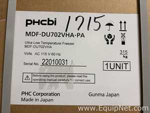 Freezer PHCBI MDF-DU702VHA-PA. Sem Uso