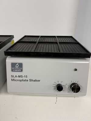 Lot of 2 SciTech SLA-MS-15 Microplate Shakers