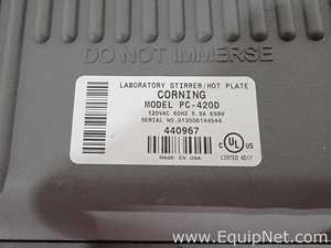 Corning PC-420D and PC-420 Stirrer and Hot Plate
