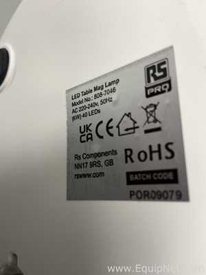 RS Components Ltd 808-7046 LED Magnetic Table Lamp