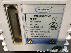 Vacuubrand RE 6W Single-Stage Rotary Vane Vacuum Pump
