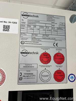Weisstechnik ClimeEvent C 600 40 3 Environmental Test Chamber