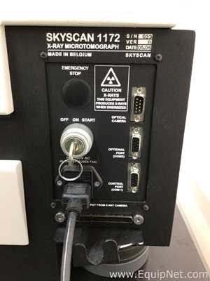 Inspeção de Raios-X Skyscan 1172