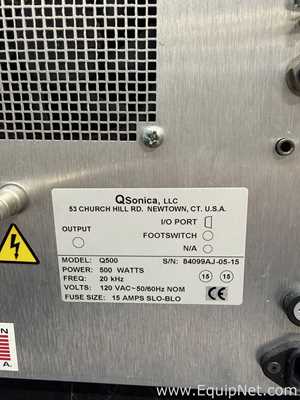 Sonicador Qsonica Q500