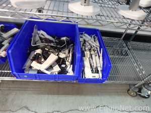 Massive Lot of approximately 300 Single and Multi-Chanel Pipettors Electronic and Manual