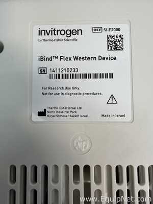 lote de  3 Sistema de Eletroforese Invitrogen Ibind Flex