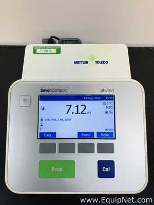 Lot Of 2 Mettler Toledo SevenCompact pH/lon Meter