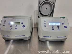 Lot of 2 Eppendorf 5420 Laboratory Centrifuge with FA-24X2 Rotor