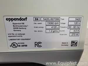 Lot of 2 Eppendorf 5420 Laboratory Centrifuge with FA-24X2 Rotor