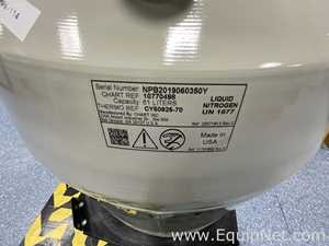 Chart Inc. 61 Litre Portable Liquid Nitrogen Sample Storage Dewar