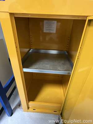 Quality Metal Products Hazardous Chemical Storage Cabinet