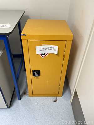 Quality Metal Products Hazardous Chemical Storage Cabinet