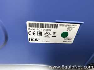 lote de  2 Agitador e Placa de Aquecimento IKA RCT Digital S002