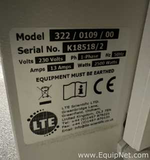 LTE Scientific 322/0109/00 1000 Litre 60C Laboratory Drying Cabinet with Circulation Fan