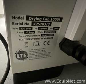 LTE Scientific Drying Cabinet 1000L 1000 Litre 60C Laboratory Drying Cabinet with Circulation Fan