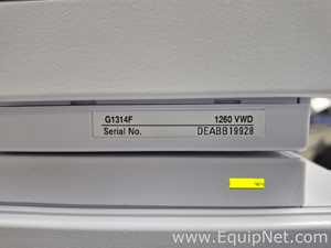 HPLC Agilent Technologies 1260 Infinity Series