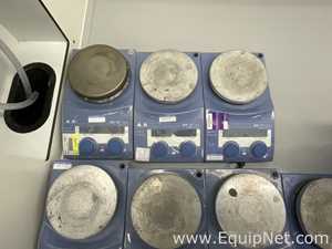 lote de  7 Agitador e Placa de Aquecimento IKA RCT