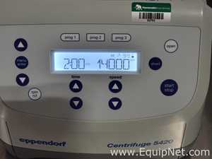 Lot of 3 Eppendorf 5420 Laboratory Centrifuge with FA-24X2 Rotor